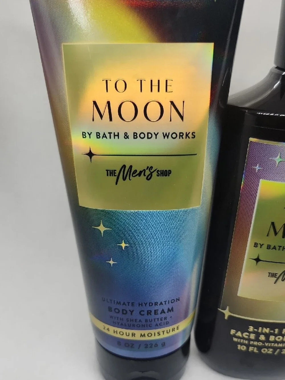 Bath & Body Works To The Moon Men's Body Wash & Body Cream NEW 2 Piece Set